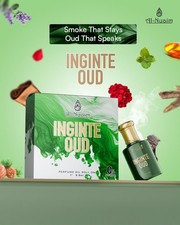 Aceite Attar Itr Al Nuaim Inginte Oud 9,9 ml, aceite de perfume concentrado unisex