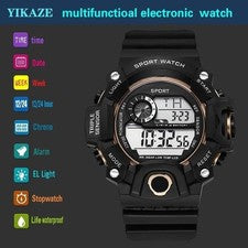 Reloj Pulsera Hombre Impermeable Digital Deportivo Militar Táctico LED Retroiluminación
