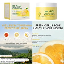 Crema hidratante facial de día y noche Yuzu 25 g