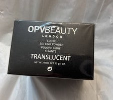 Polvo suelto translúcido OPV BEAUTY 30 g NUEVO SELLADO PRECIO DE VENTA SUGERIDO POR EL FABRICANTE $22