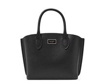 KATE SPADE NY Suite Bolso Bandolera Pequeño de Cuero para Mujer - Negro~