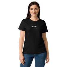 Vessel Christian Mujer’s Ropa Básica Estilo Suave Damas Camiseta