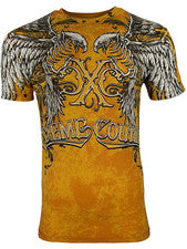 Camiseta para hombre Xtreme Couture By Affliction Tutanka Wings S-5XL