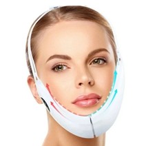 Medidor de belleza facial de alta frecuencia V varilla facial LED herramienta de estiramiento de la piel