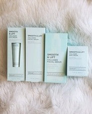 Colección de cuidado de la piel facial con colágeno
