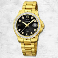 Reloj De Dama Jaguar De Acero Inoxidable Dorado Jaguar Executive UJ895/4