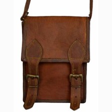 Bolso Tote Vintage De Cuero De Toro Para Mujer, Maletín Portátil, Tipo Mensajero