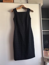 Vestido mujer Hugo Boss nuevo talla 36 azul oscuro con cremalleras precio original 350 €