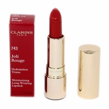 LÁPIZ LABIAL HIDRATANTE DE LARGA DURACIÓN CLARINS JOLI ROUGE 3,5 G #743 NUEVO EN CAJA-443611