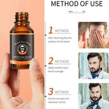Suero de lactancia para barba para hombres Suero voluminizador para el cuidado de la barba para el mantenimiento de la b