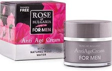 Biofresh - Crema antiedad 50 ml con agua de rosas (para hombres) Rose of Bulgaria
