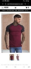 CAMISETA HOMBRE TOP TEE BERRY AND BLACK Talla Pequeña