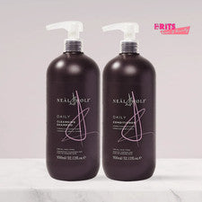 Neal & And Wolf Clean & Care Ritual Champú y Acondicionador 950 ml Duo Set Grande