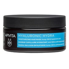 Mascarilla Hidratante Cabello Apivita Hialurónica Hidra 200ml, Aloe, Aceite de Oliva, Miel