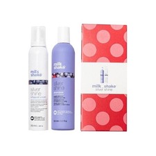 Milk_shake Silver Shine Champú y Crema Batida Cuidado del Cabello Set de Regalo - ¡Oferta de Invierno!