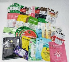 Lote Mixto de 38 Diferentes Limpieza Facial Hidratante Máscaras y Tratamientos para la Piel