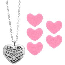 Aromatherapy Jewelry Women Perfume Pendant Small Scented Necklace