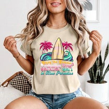 Enjoy The Summer Summer Surf Mujer Camiseta Surf Verano Regalo Para Ella