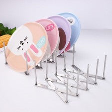 Estante de almacenamiento de cocina escurridor de platos mostrador organizador utensilio para encimera