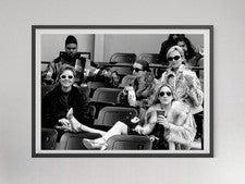 Póster de Sex and the City, arte de pared de programa de televisión en blanco y negro