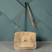 Bolso Mensajero Kate Spade Knightsbridge Scout Vintage Cartera Cocodrilo Repujado
