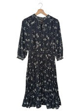 H&M Chiffonkleider schwarz Größe 36