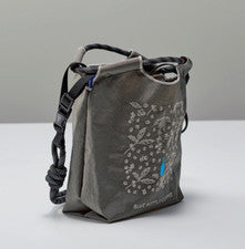 Botella Azul Café × Bola y Cadena Collabo Eco Bolso Mini Bordado Limitado Raro