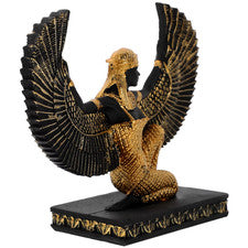 Resina Egipcia Diosa de la Belleza Estatua Decorativa Hogar Adorno Mesa Decoración