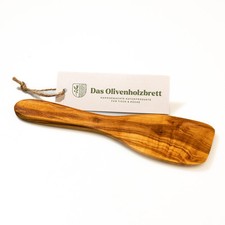 Volteador de sartenes, elevador de sartenes, de madera de olivo, clásico