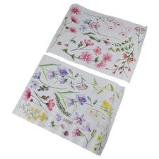 Pegatinas de pared pegatinas artísticas decoración de fondo pegatina floral flor