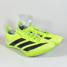NUEVO ADIDAS ADIZERO PRIME 3 CUERDAS PUNTAS DE ATLETISMO LUCID LEMON IH5800 TALLA 7