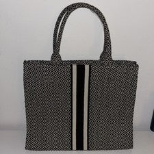 Bolso de mano Primark estilo bolsos para mujer - negro/blanco