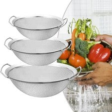 Tamiz Malla 20/25/28 Cm Ligero Redondo Base Plata Prácticamente Asequible