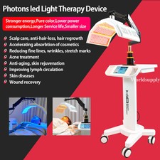 Luz LED Fotón Facial Piel Rejuvenecimiento PDT Terapia Fotodinámica Piel SPA Cuidado