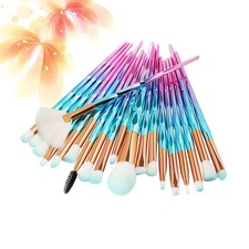 Juegos de 20 brochas con detalles de maquillaje sombra de ojos accesorios de belleza