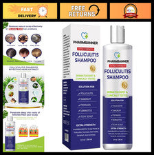 Champú antifúngico para foliculitis, dermatitis seborreica y psoriasis del cuero cabelludo -