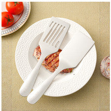 Juego de Volteador de Asar Pequeño 2 Piezas 25,3 cm para Restaurante Cocina