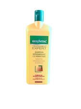 Champú de queratina Gerovital 400 ml | Cuidado regenerador para cabello seco