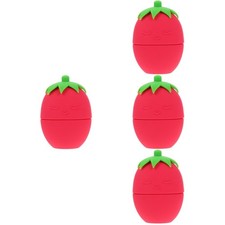 Paquete de 4 rodillos faciales de masaje refrescante hielo facial para el cuidado de la piel masajeador silicona