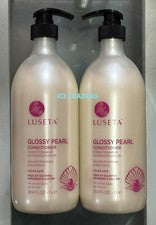 (2-Pk) LUSETA ~ PERLA BRILLANTE Frizziness Suavizante y Añadir Brillo ACONDICIONADOR 1000ml