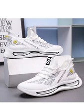 Zapatos de salón de gimnasio blancos para hombre y mujer. Superligero. Transpirable talla 9