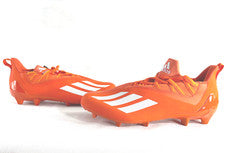 Botines de fútbol Adidas Adizero 21 naranja blanco para hombre talla 15 GY7955