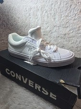 Converse Blanco Hombre Talla 10 Mujer Talla 11.5