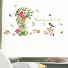 Calcomanías creativas pegatinas de pared para sala de estar decoración del hogar