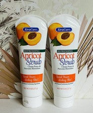 Paquete de 2 exfoliantes faciales refrescantes Xtra Care de albaricoque de 8 oz cada uno