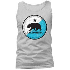 Camiseta sin mangas Golden State California Republic Cali Bear Cali estilo de vida gráfica