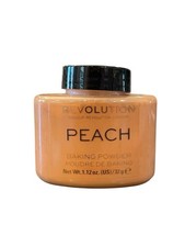 Polvo de hornear suelto de lujo Makeup Revolution London nuevo sellado melocotón