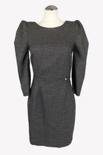 Vestido de mujer Liu Jo talla 32 (IT 38) gris NUEVO vestido lápiz vestido vestido