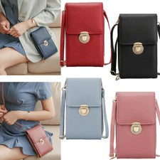 Bandolera de hombro para mujeres Bolsos pequeños Carteras Cartera Damas Teléfono celular Bolsos de mano EE. UU.