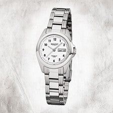 Regent Reloj De Mujer F-519 Reloj De Cuarzo Pulsera Plata URF519